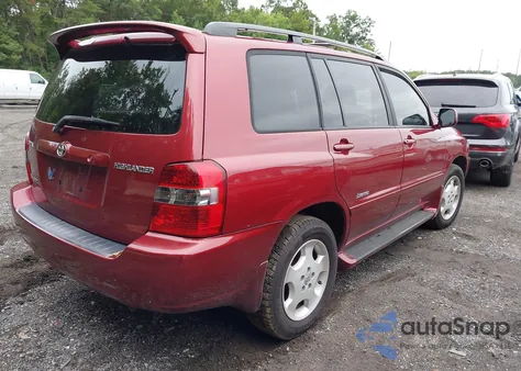 2006 Toyota Highlander Limited V6 from USA, damaged, VIN JTEEP21A160176953